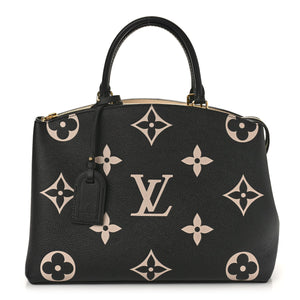 LOUIS VUITTON Empreinte Monogram Giant Petit Palais "Black Beige" - Bagistaofficial