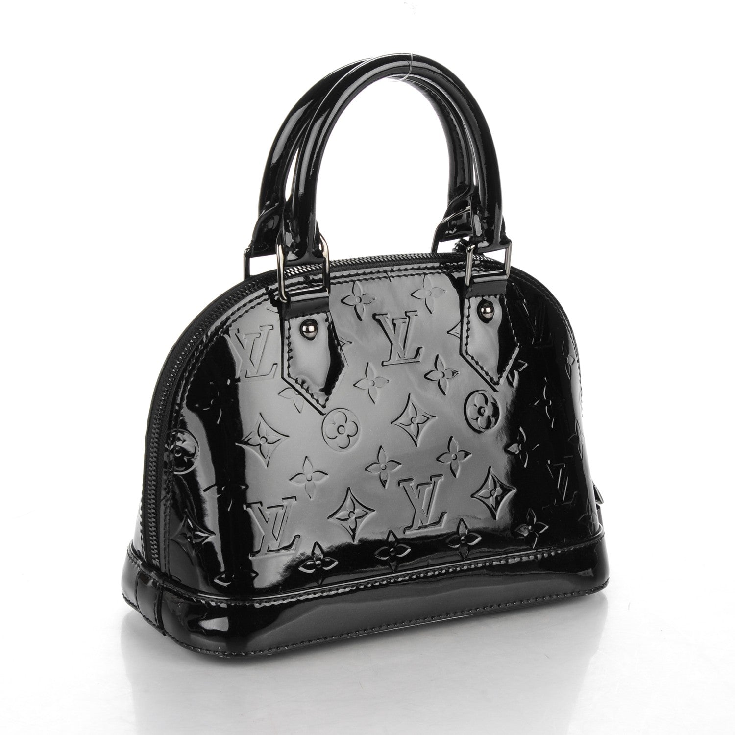 Louis Vuitton Vernis Alma BB Noir Magnetique