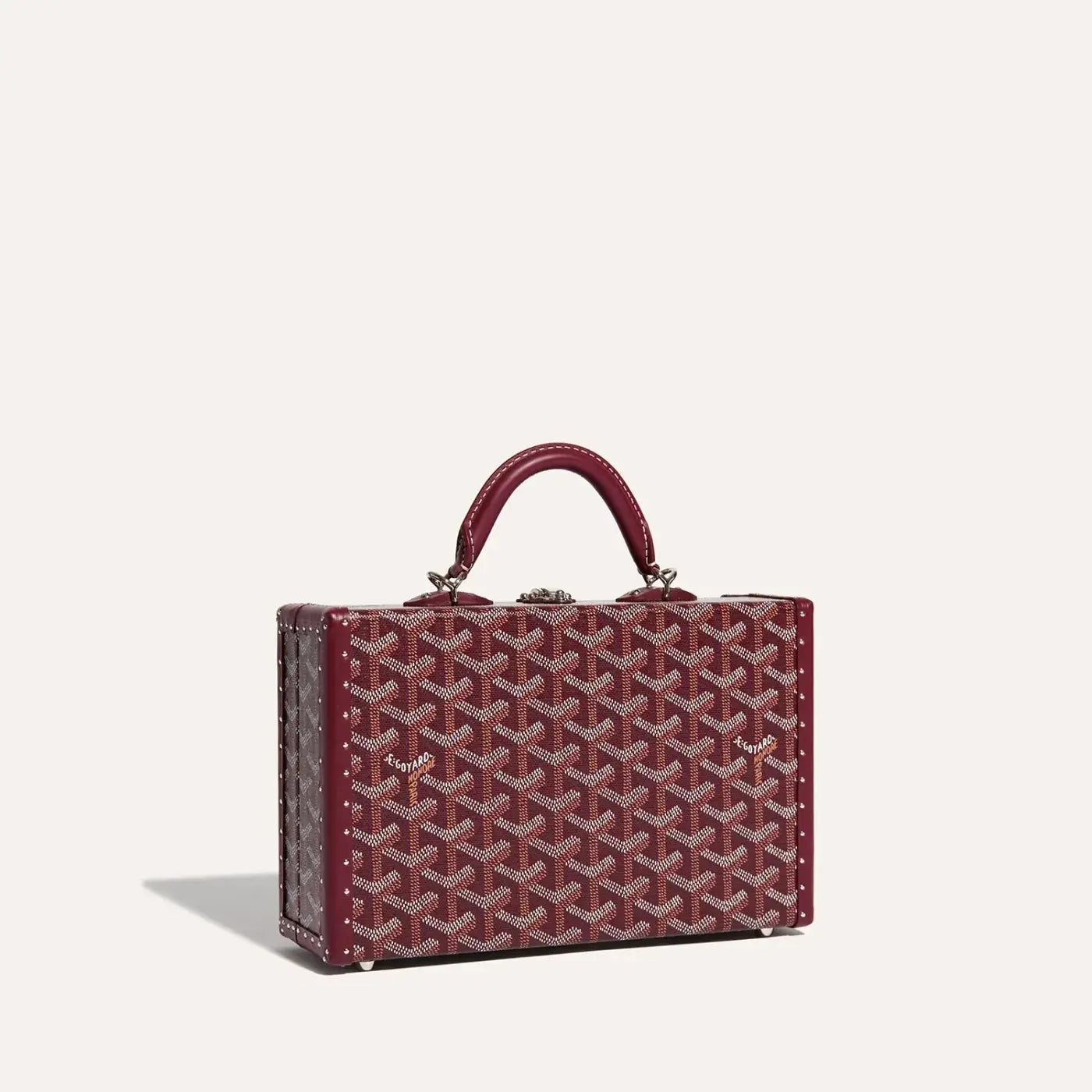 Goyard Grand HĂ´tel Trunk Bag Burgundy