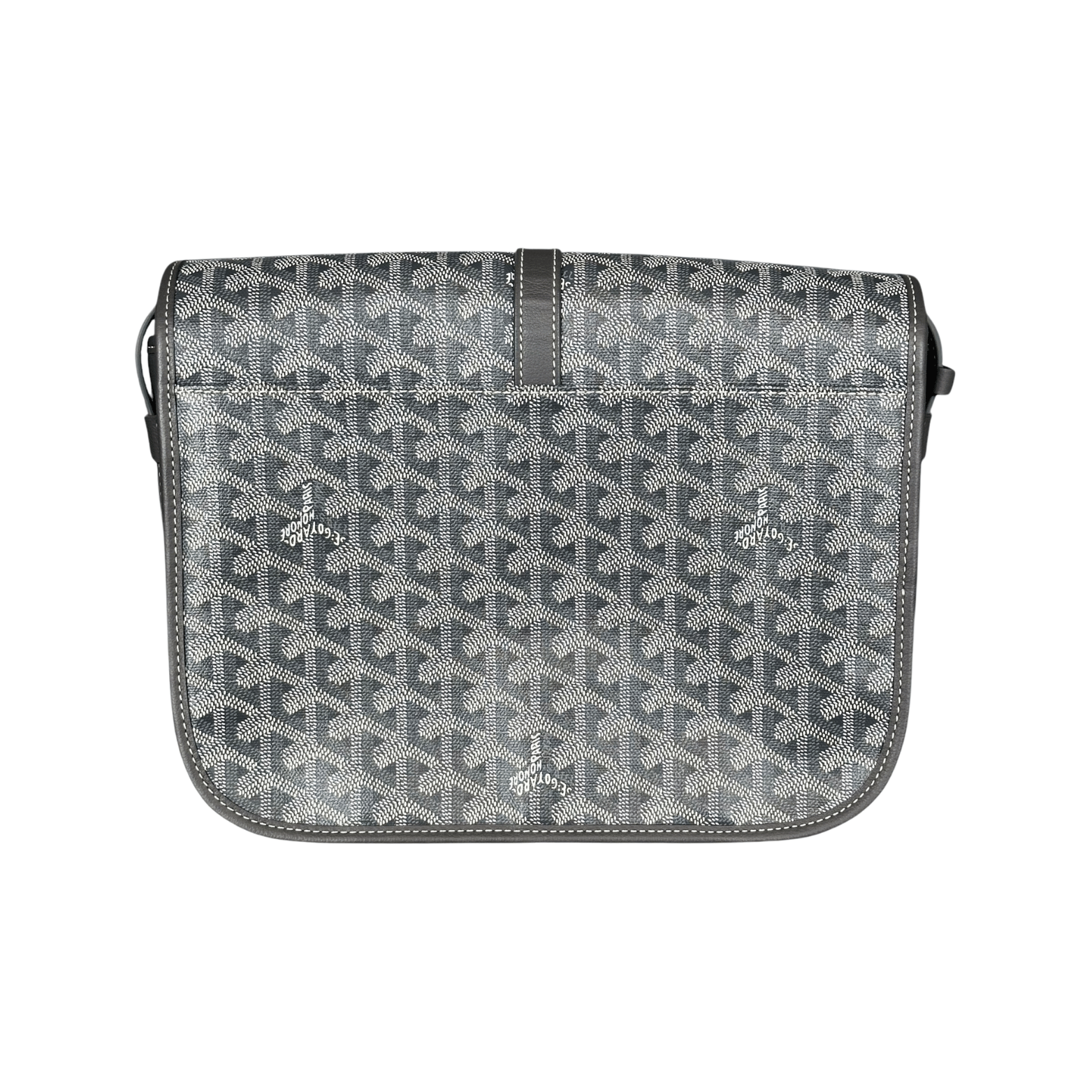 Goyard Belvedere Mm Bag Grey