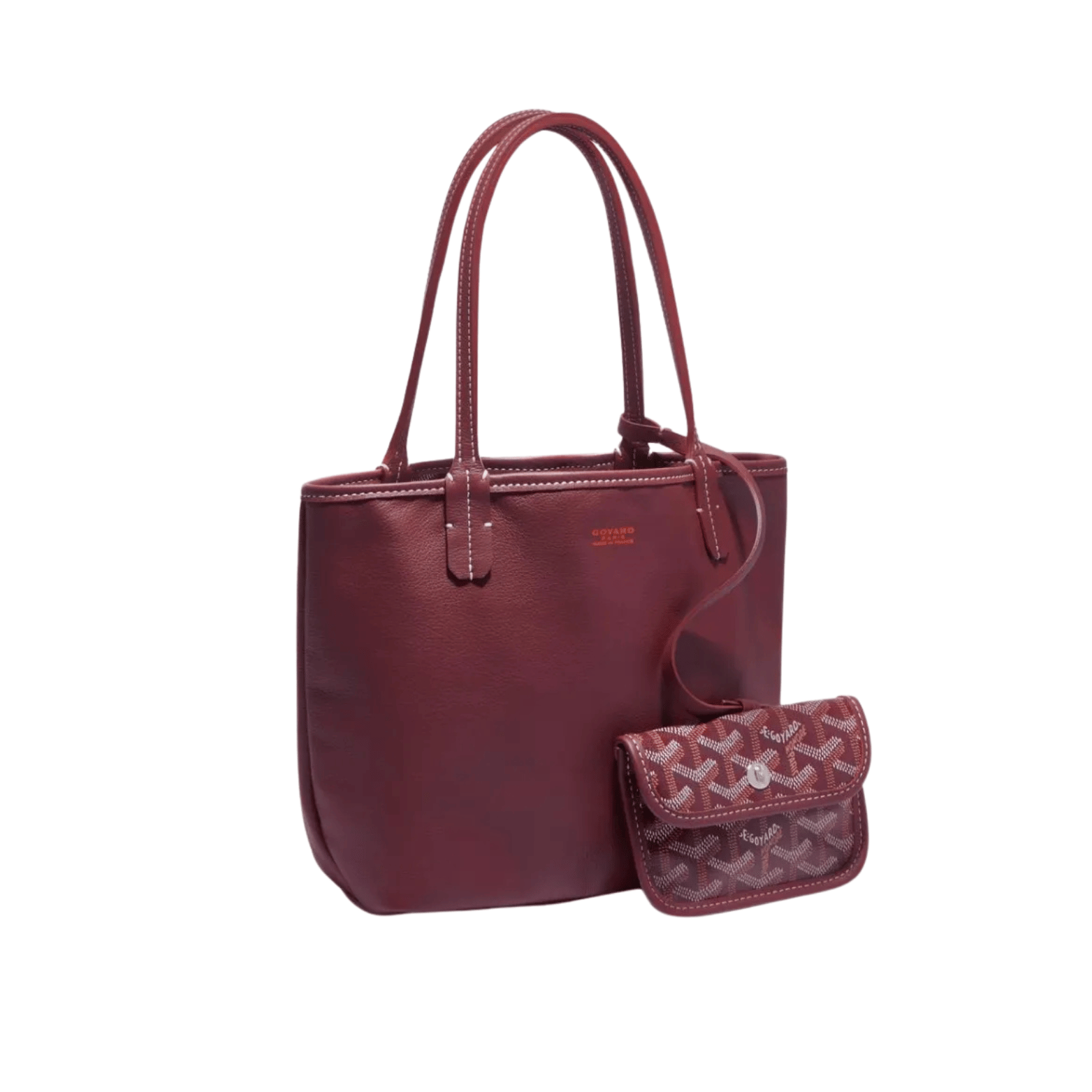 Goyard Anjou Mini Bag Burgundy