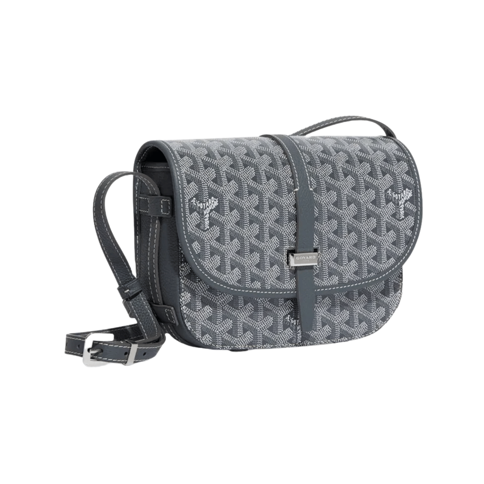Goyard Belvedere Pm Bag Grey