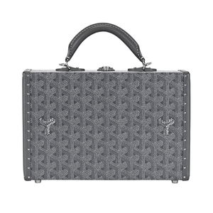 Goyard Grand Hôtel Trunk Bag Grey