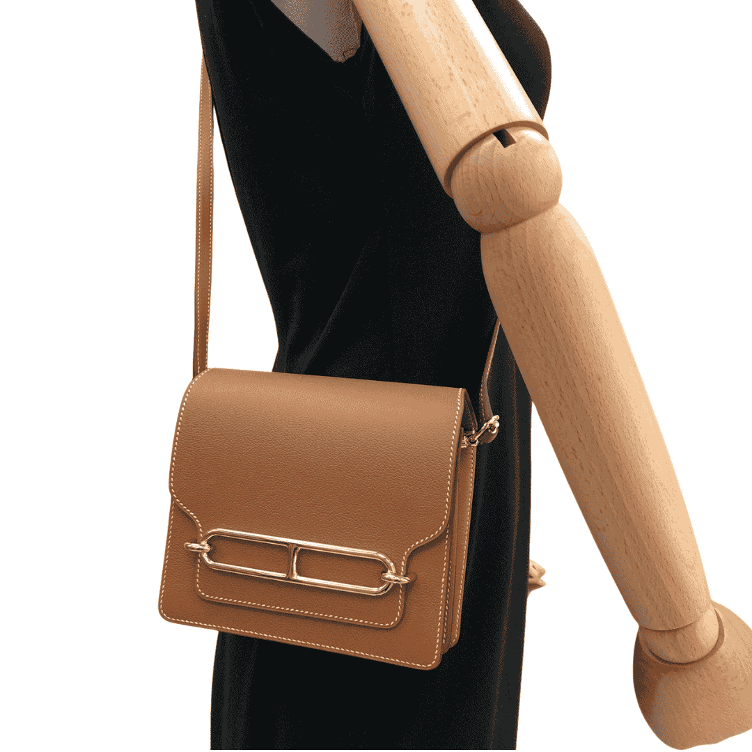 Hermes Evercolor Mini Sac Roulis Brown