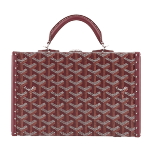 Goyard Grand Hôtel Trunk Bag Burgundy