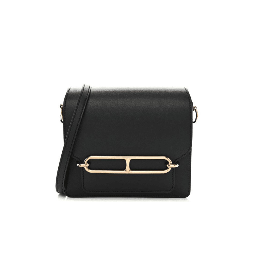 Hermes Swift Mini Sac Roulis Etoupe