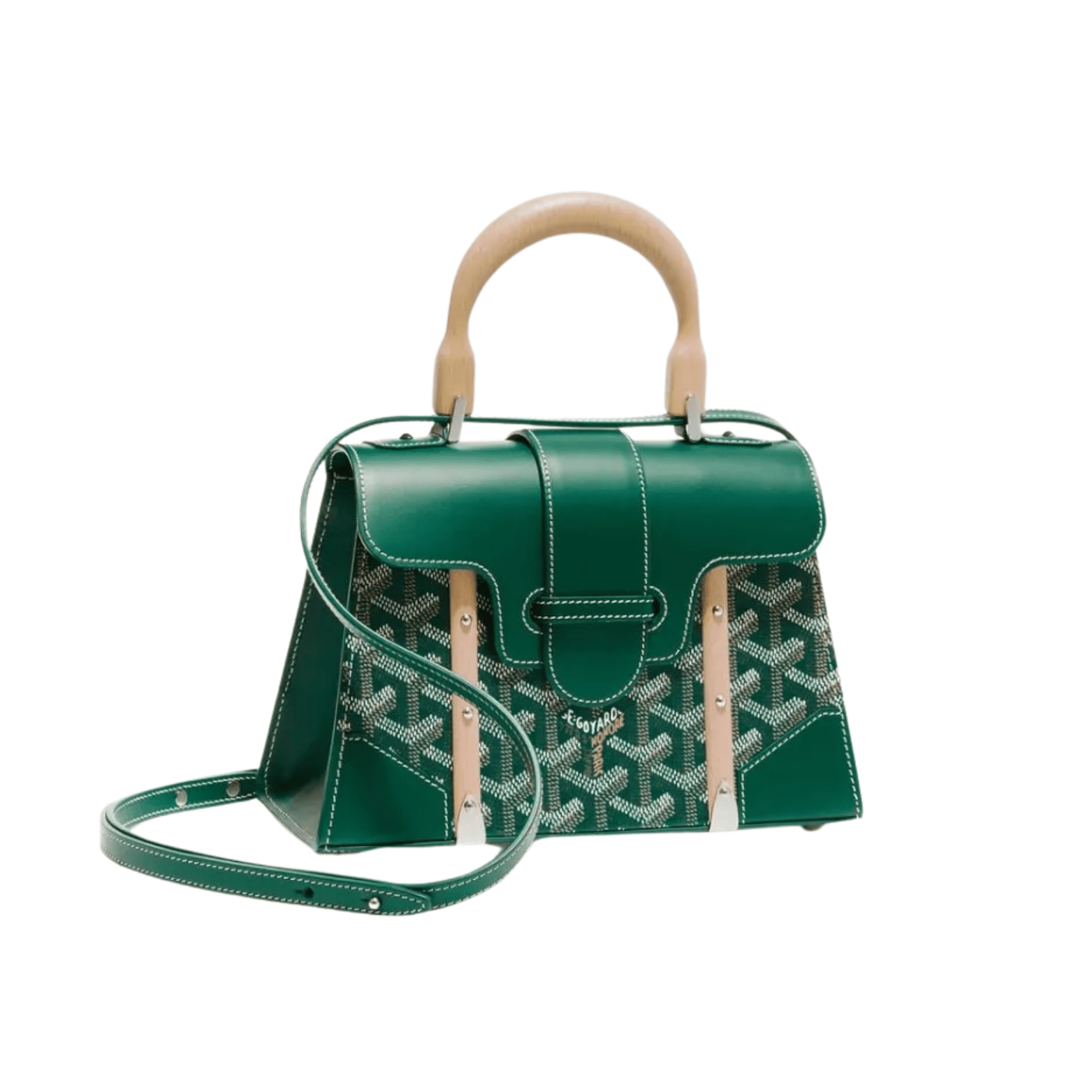 Goyard Saïgon Structuré Mini Bag Green