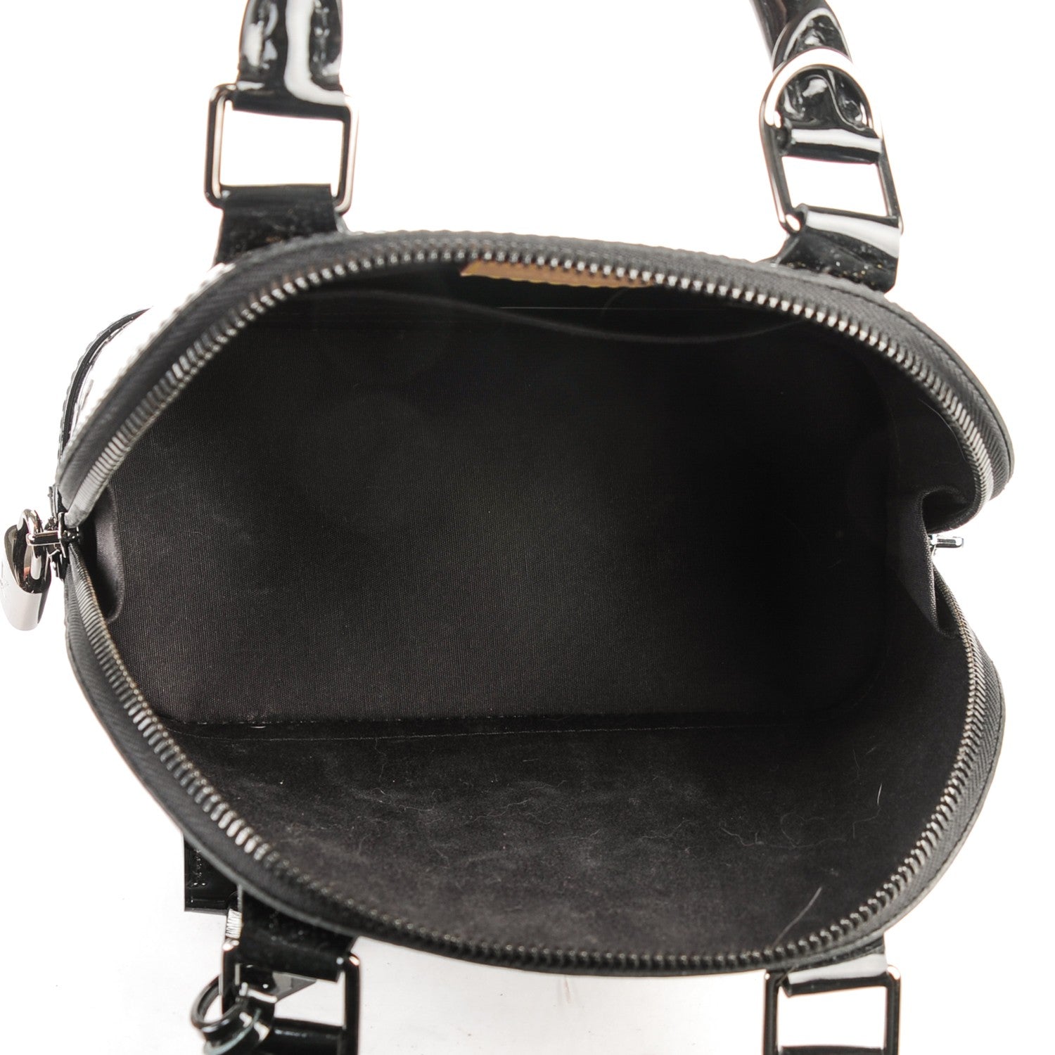 Louis Vuitton Vernis Alma BB Noir Magnetique