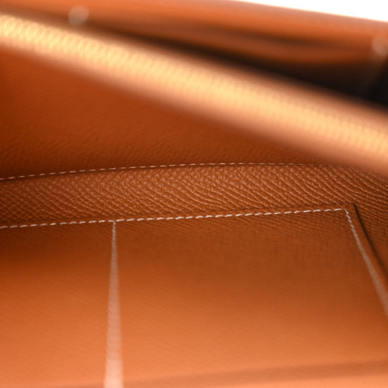 Hermes Epsom Kelly Wallet To Go Brown