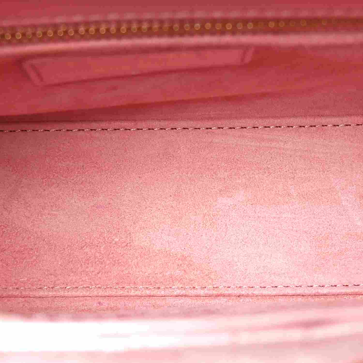 Christian Dior Patent Cannage Mini Lady Dior Pink