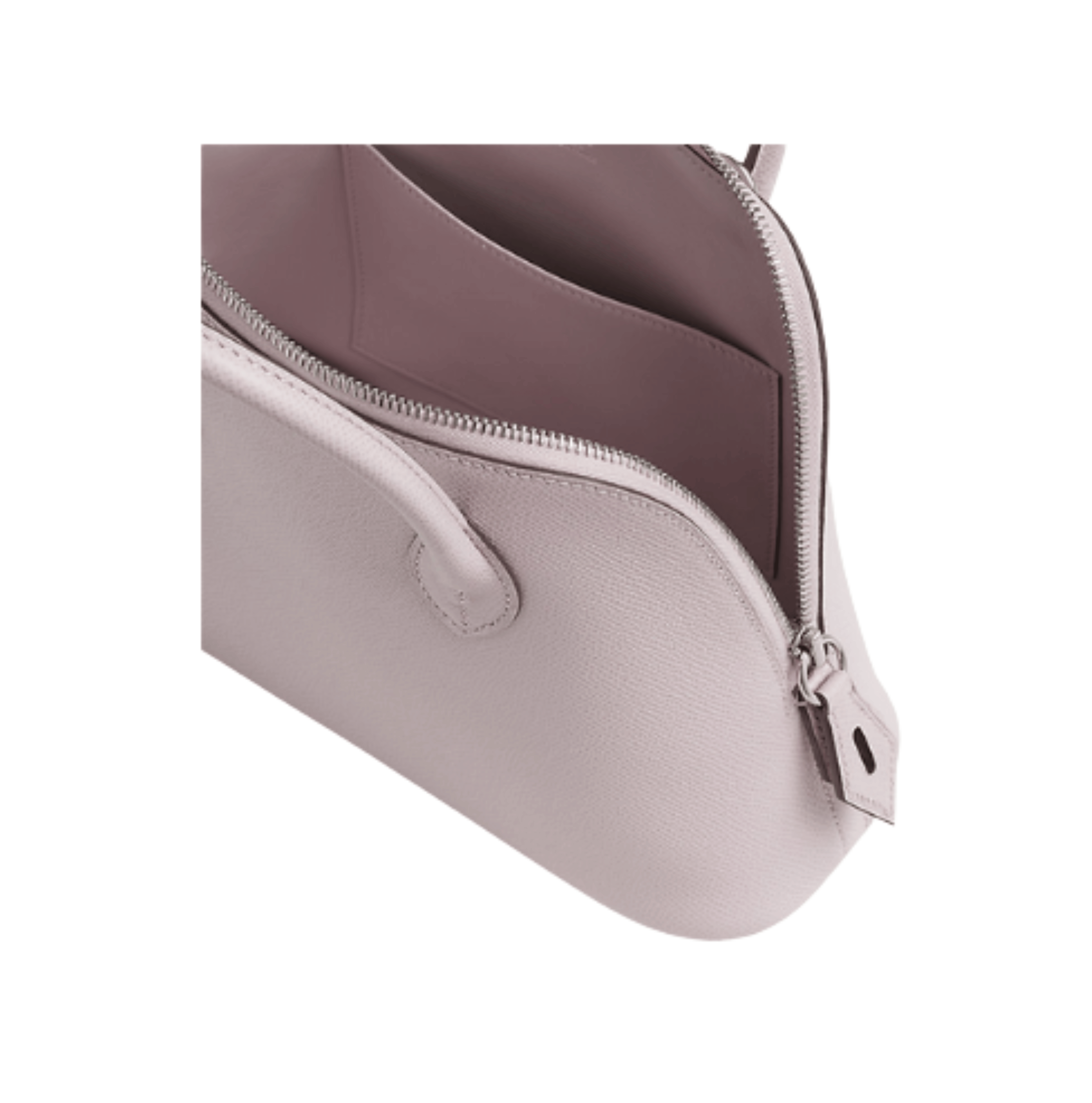 Hermès Bolide 25 Verso Handbag In Pink Leather.