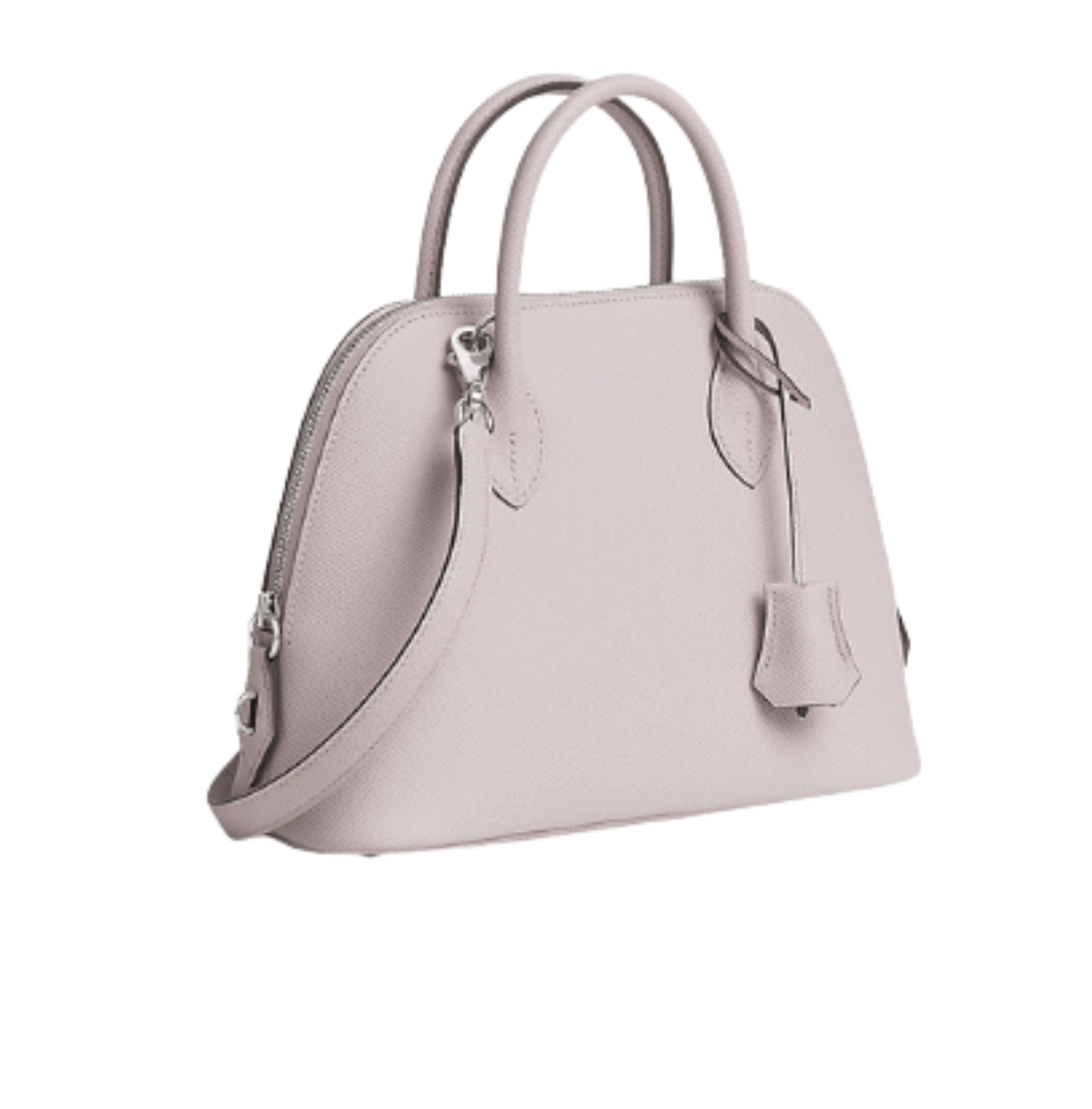 Hermès Bolide 25 Verso Handbag In Pink Leather.