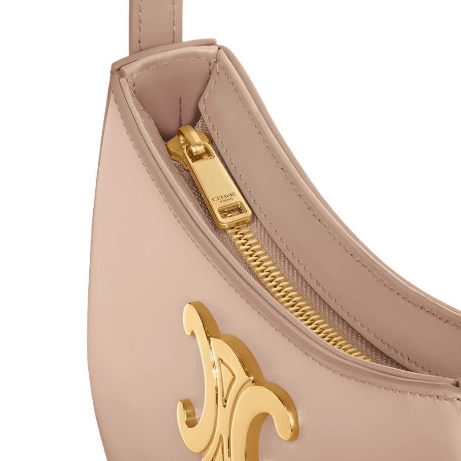 CELINE Tilly Bag In Shiny Calfskin "Safari" - Bagistaofficial