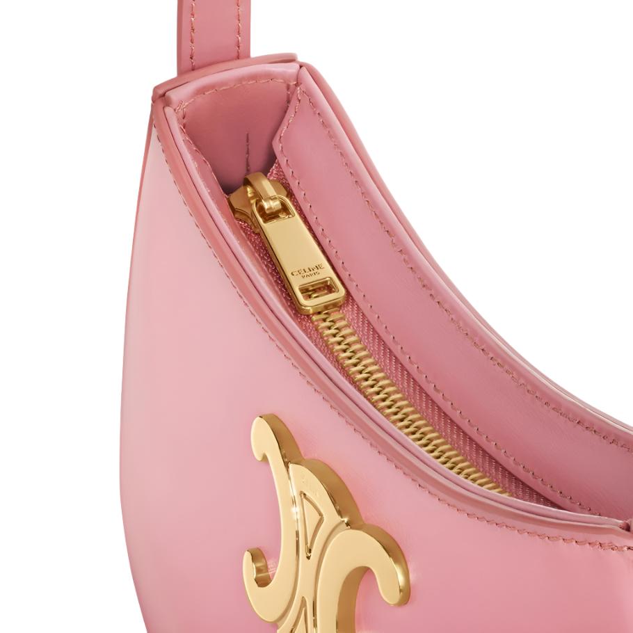 CELINE Tilly Bag In Shiny Calfskin "Pink" - Bagistaofficial