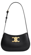 CELINE Tilly Bag In Shiny Calfskin "Black" - Bagistaofficial