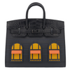 Hermes  Birkin Sellier Faubourg House Midnight So Black Hardware - Bagistaofficial