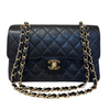 Chanel Black Small Vintage Caviar Classic Flap Bag - Bagistaofficial