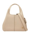 Coach Lana 23 pebbled leather shoulder bag "Ivory" - Bagistaofficial