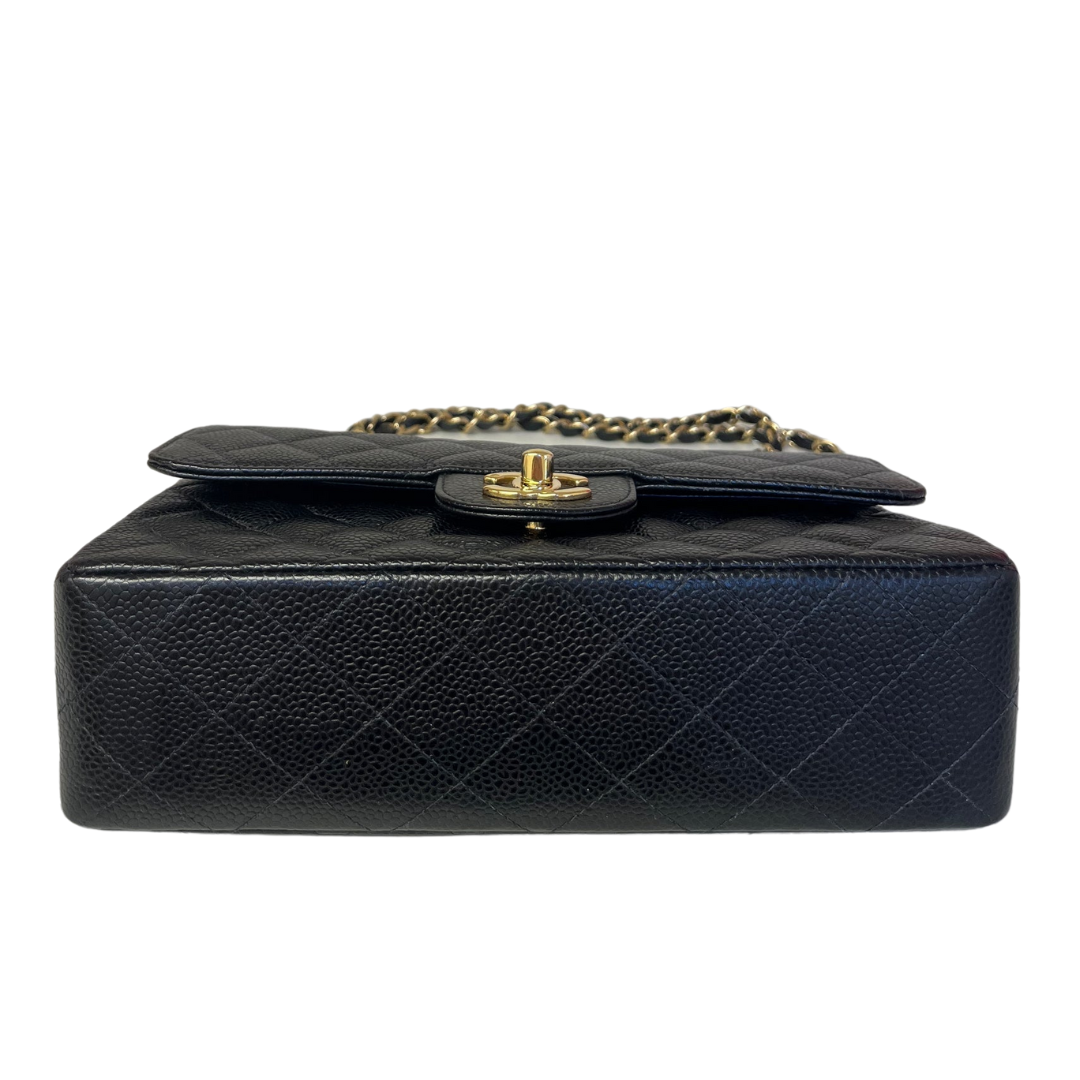 Chanel Black Small Vintage Caviar Classic Flap Bag - Bagistaofficial