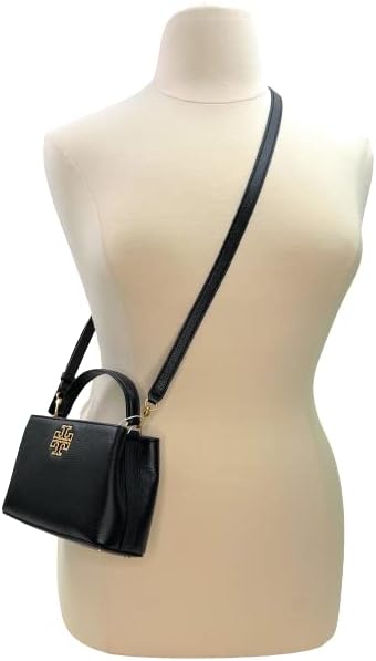 Tory Burch Britten Micro Satchel "Black" - Bagistaofficial