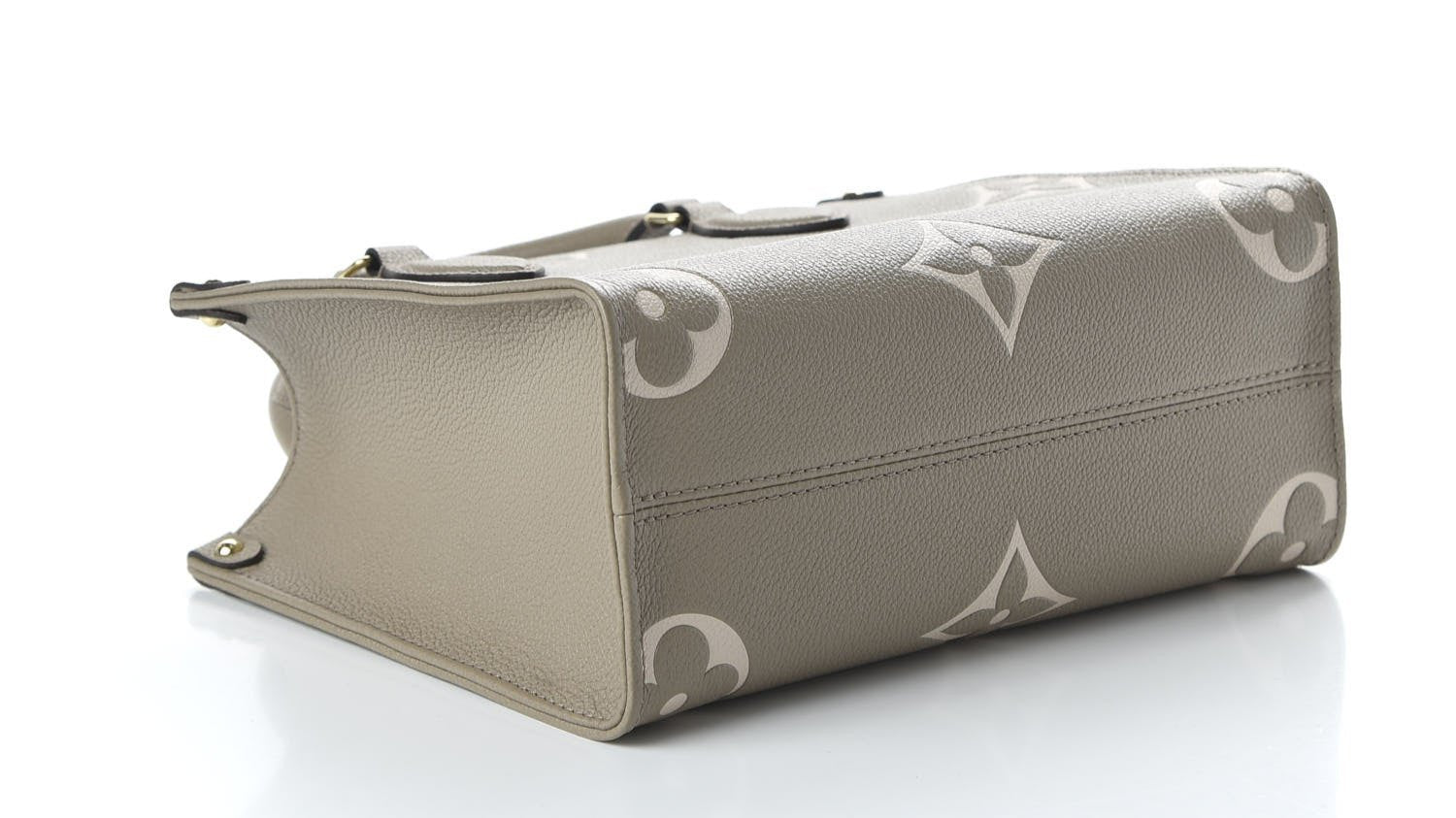 LOUIS VUITTON Empreinte Monogram Giant Onthego "PM Tourterelle Creme" - Bagistaofficial