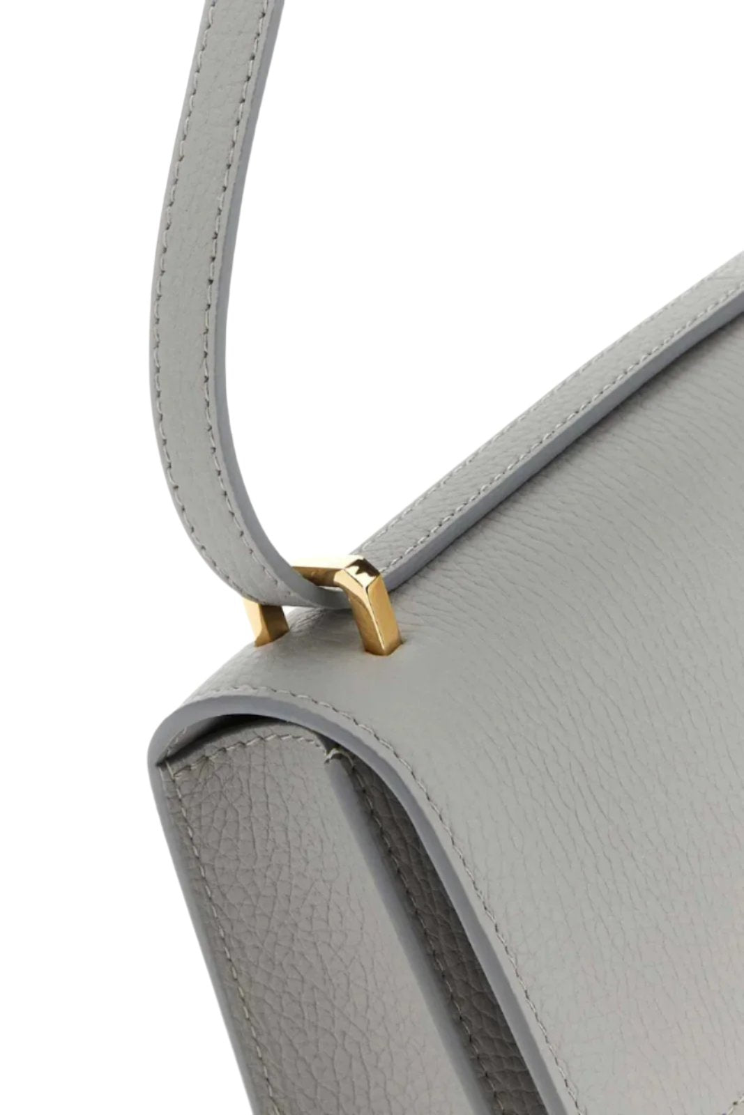 BURBERRY Mini Leather TB Cross-Body Bag "Grey" - Bagistaofficial