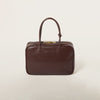 MiuMiu Leather Beau bag Briarwood - Bagistaofficial