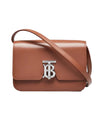 BURBERRY Mini Leather TB Cross-Body Bag "Brown"