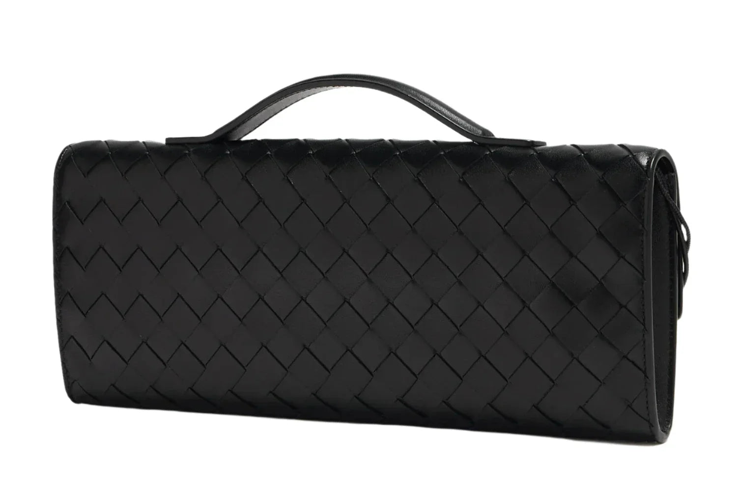 Bottega Veneta Andiamo Long Clutch "Black" - Bagistaofficial