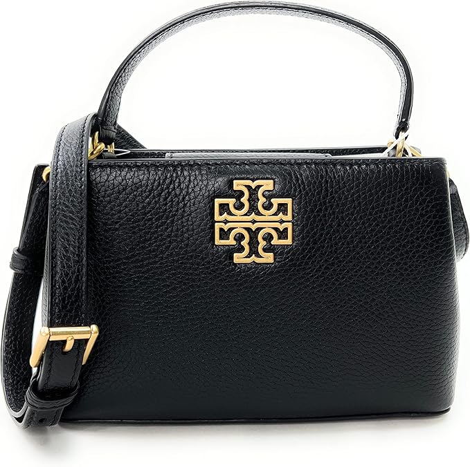 Tory Burch Britten Micro Satchel "Black" - Bagistaofficial