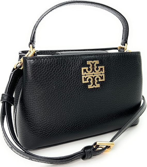 Tory Burch Britten Micro Satchel "Black" - Bagistaofficial