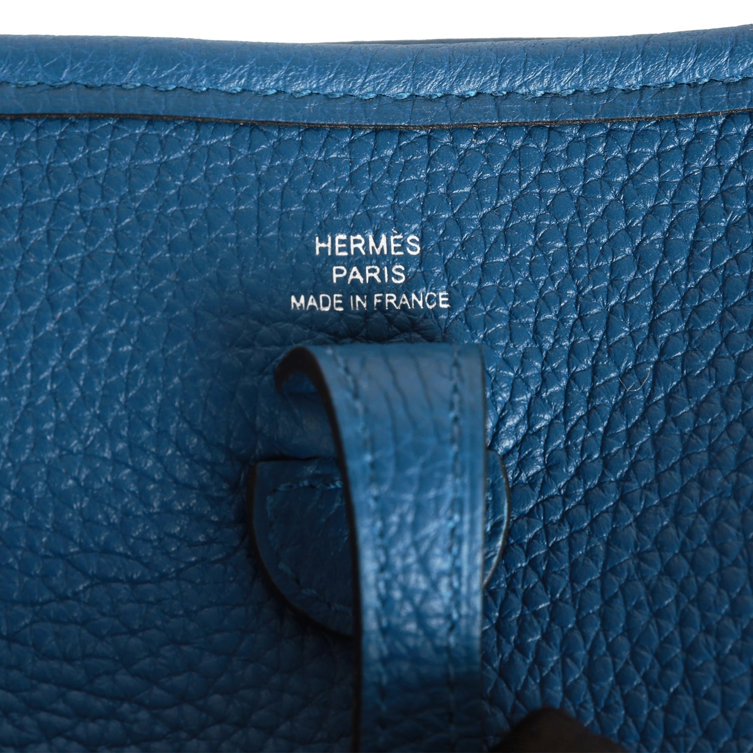 Hermès Evelyne Tpm Bag Deep Blue