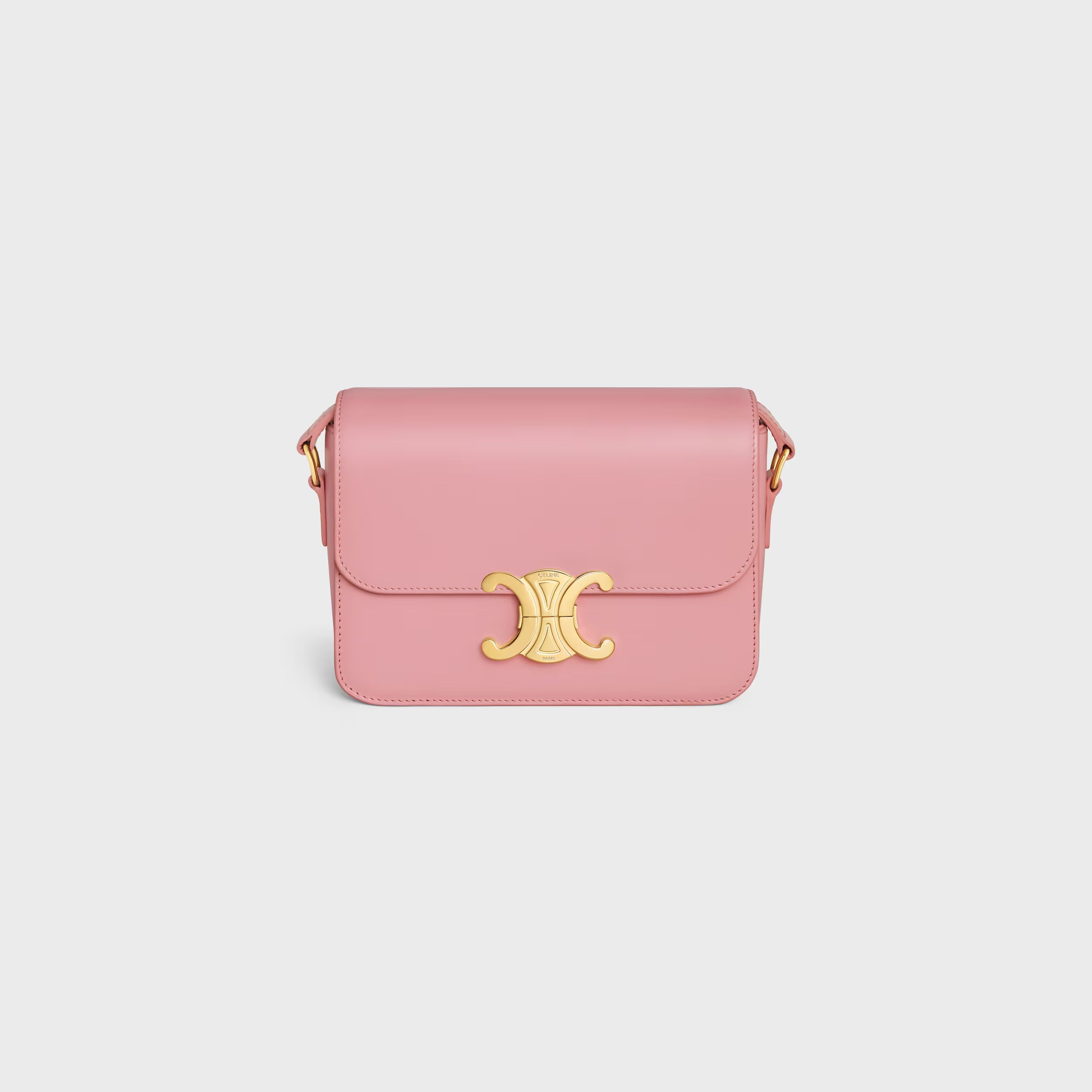 CELINE Shoulder Bag Claude In Natural Calfskin "Pink" - Bagistaofficial