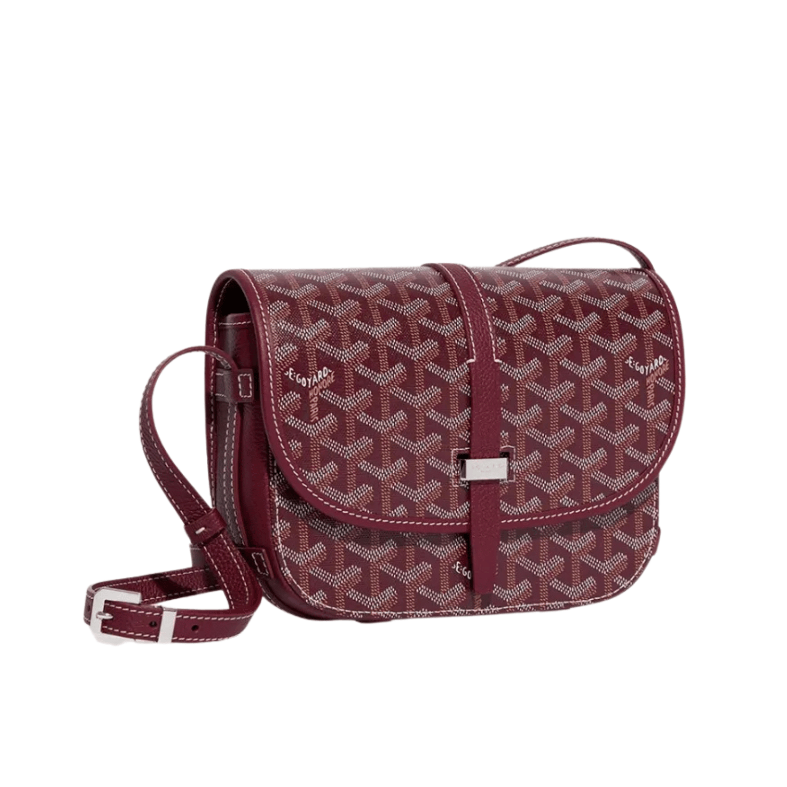 Goyard Belvedere Pm Bag Burgundy