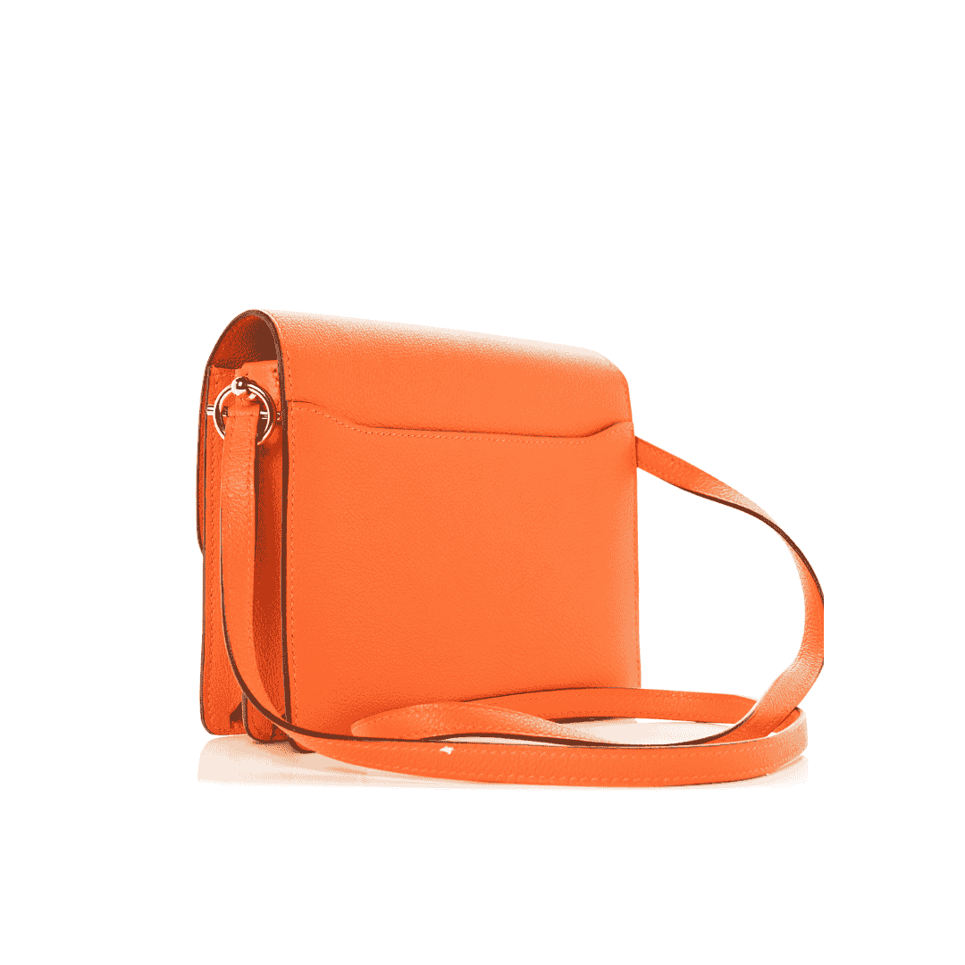 Hermes  Evercolor Mini Sac Roulis Orange
