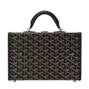 Goyard Grand Hôtel Trunk Bag Black