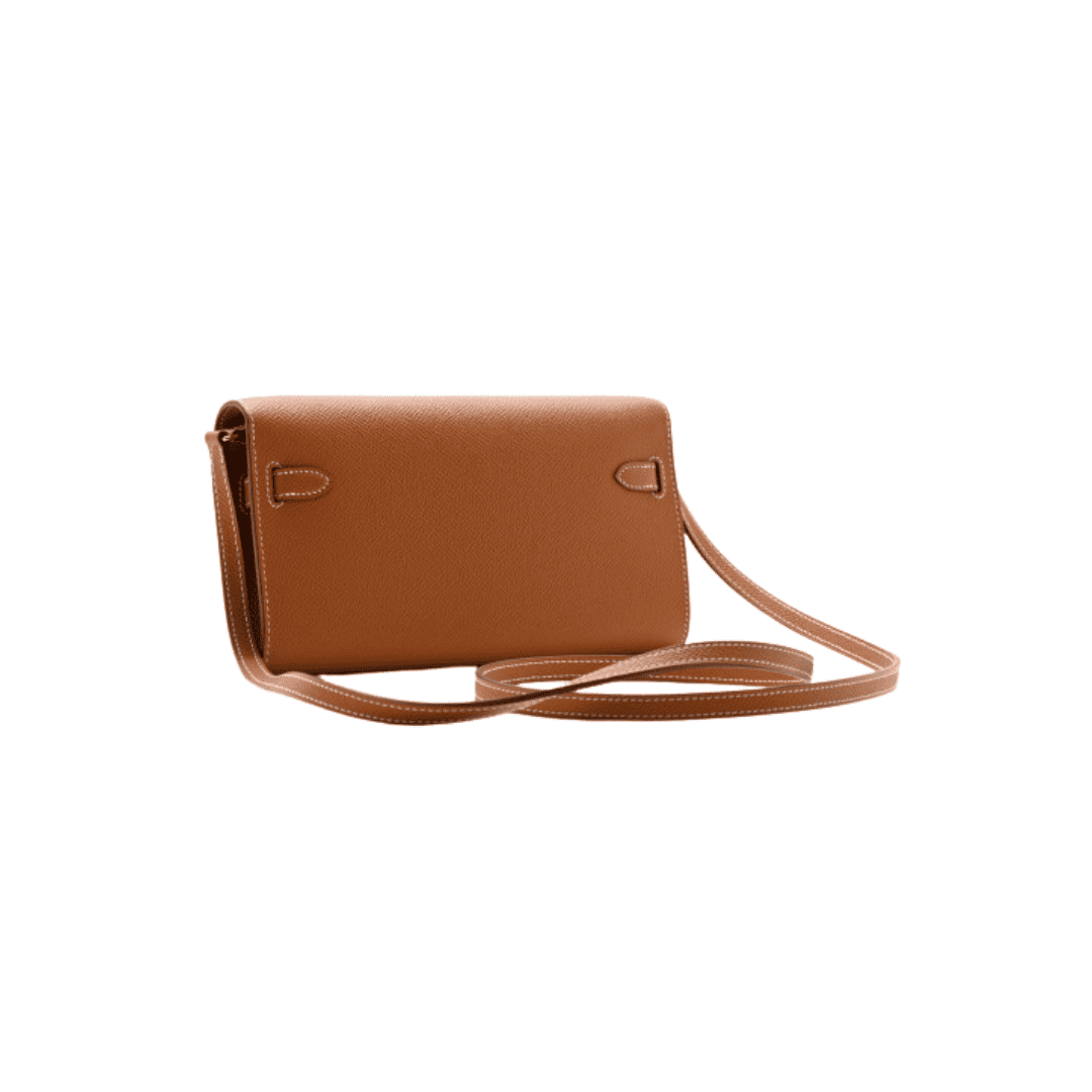 Hermes  Epsom Kelly Wallet To Go Brown