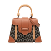 Goyard Saïgon Structuré Mini Bag Black Tan