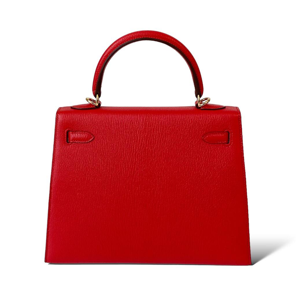 Hermes Kelly 22 Orange Field - Bagistaofficial