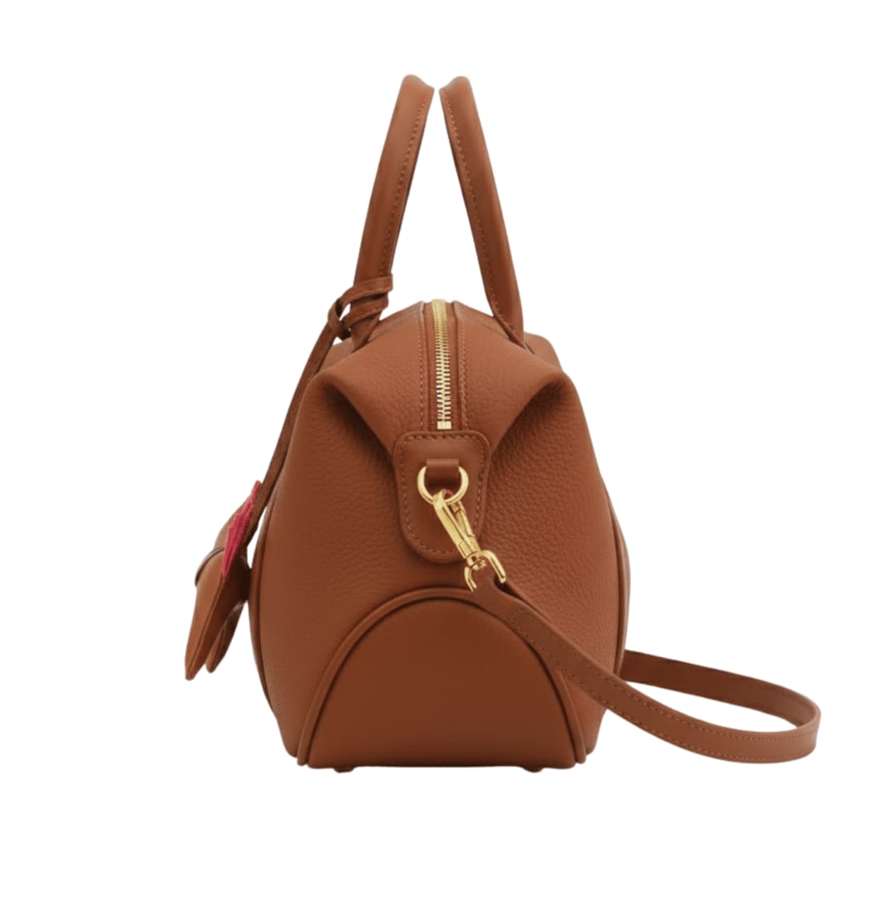 Hermes  Brown Leather Shoulder Bag, Possibly A Hidesign Bloom-02 Model