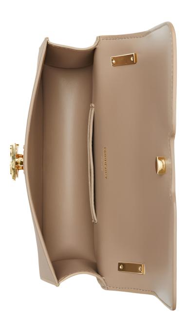 BURBERRY Mini Leather TB Cross-Body Bag "Beige" - Bagistaofficial