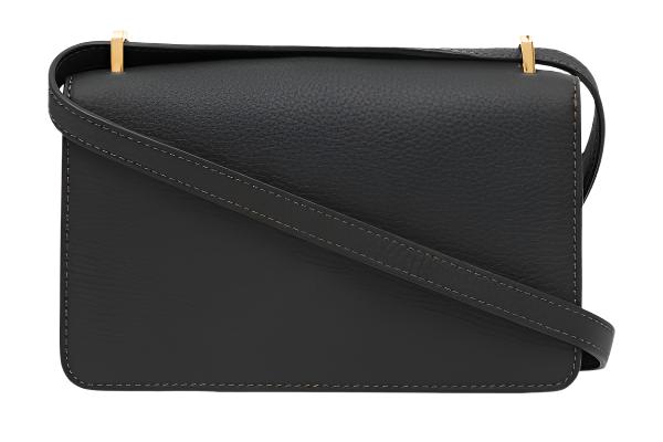 BURBERRY Mini Leather TB Cross-Body Bag "Black" - Bagistaofficial