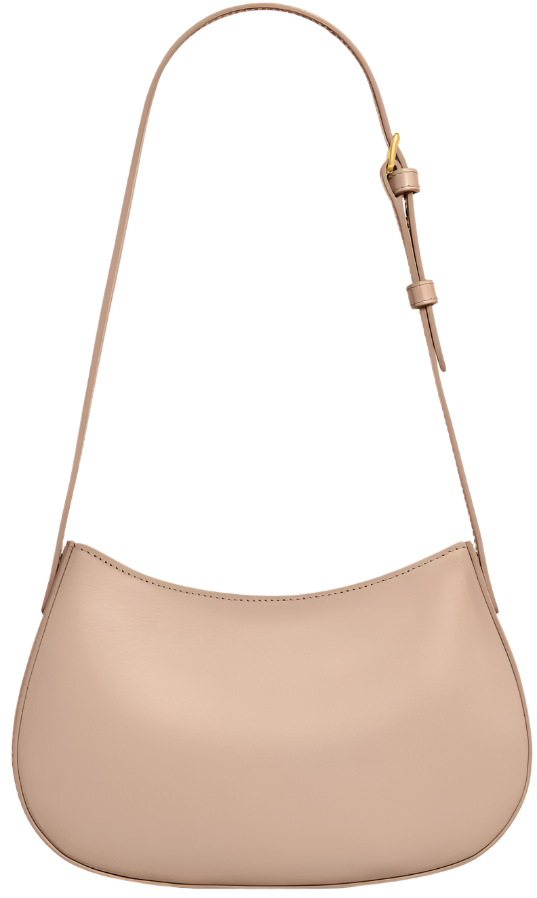 CELINE Tilly Bag In Shiny Calfskin "Safari" - Bagistaofficial