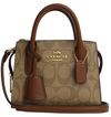 COACH Andrea Mini Carryall In Signature Canvas "Khaki" - Bagistaofficial