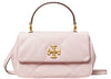 Tory Burch Kira diamond quilt-top handle "Rose Salt" - Bagistaofficial